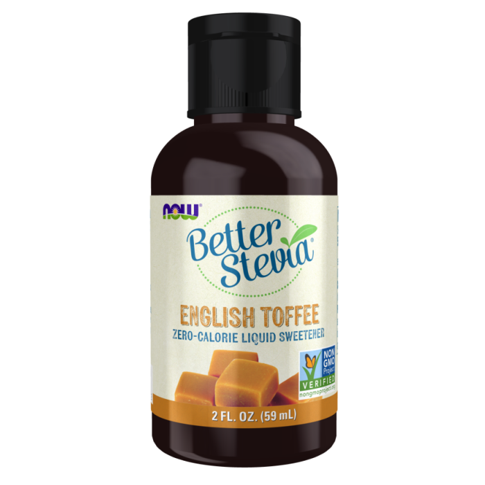 NOW Foods BetterStevia® English Toffee - 2 fl. oz.