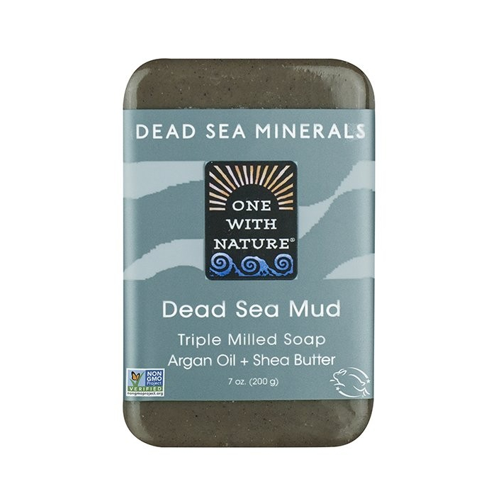 One With Nature Dead Sea Mineral Mud Soap