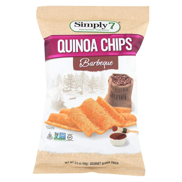 Simply 7 Quinoa Chips, Barbeque, 3.5 oz.