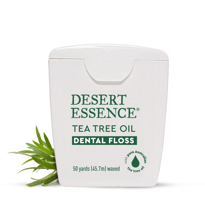 Desert Essence Tea Tree Oil Dental Floss - Front view