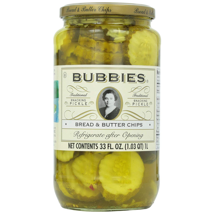 Bubbies Bread & Butter Pickle Chips, 33 fl. oz.