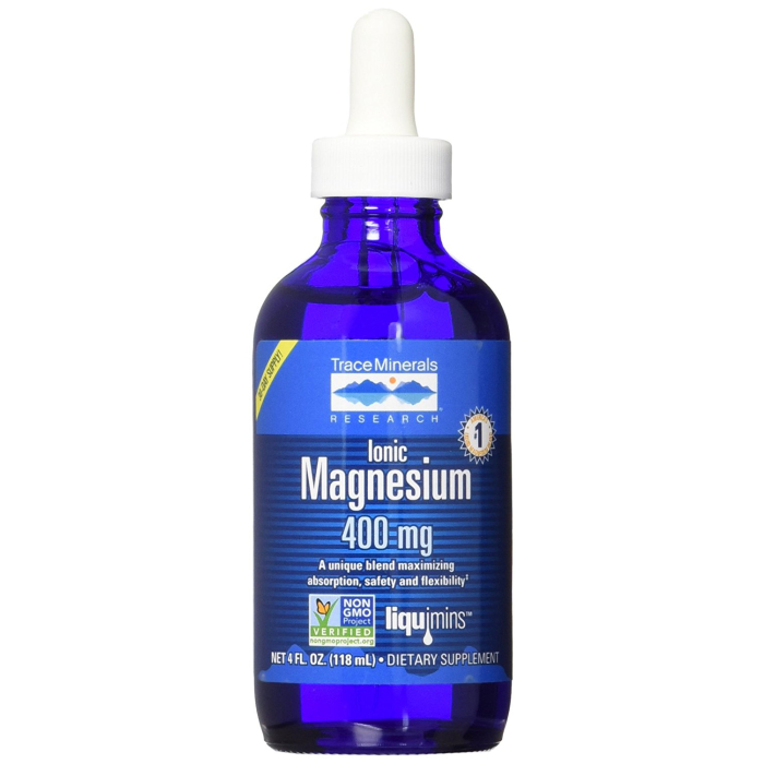 Trace Minerals Ionic Magnesium 400 mg, 2 oz.