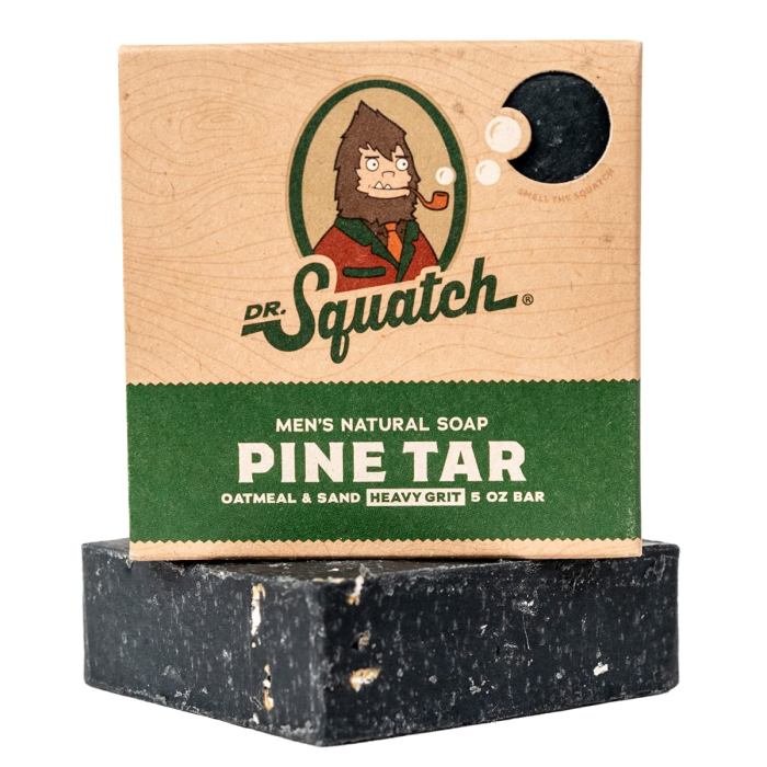 Dr. Squatch Natural Pine Tar Soap Bar, 5 oz.