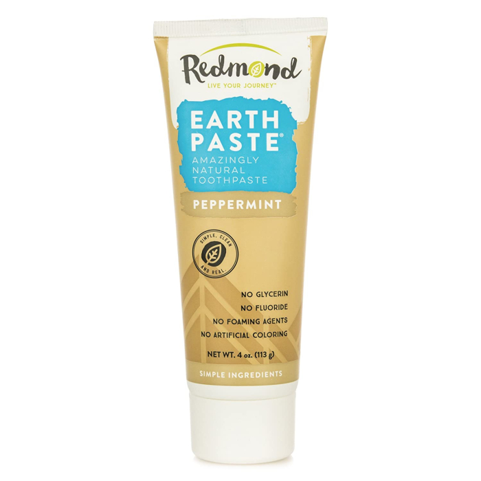 Redmond Earthpaste Peppermint Toothpaste, 4 oz.