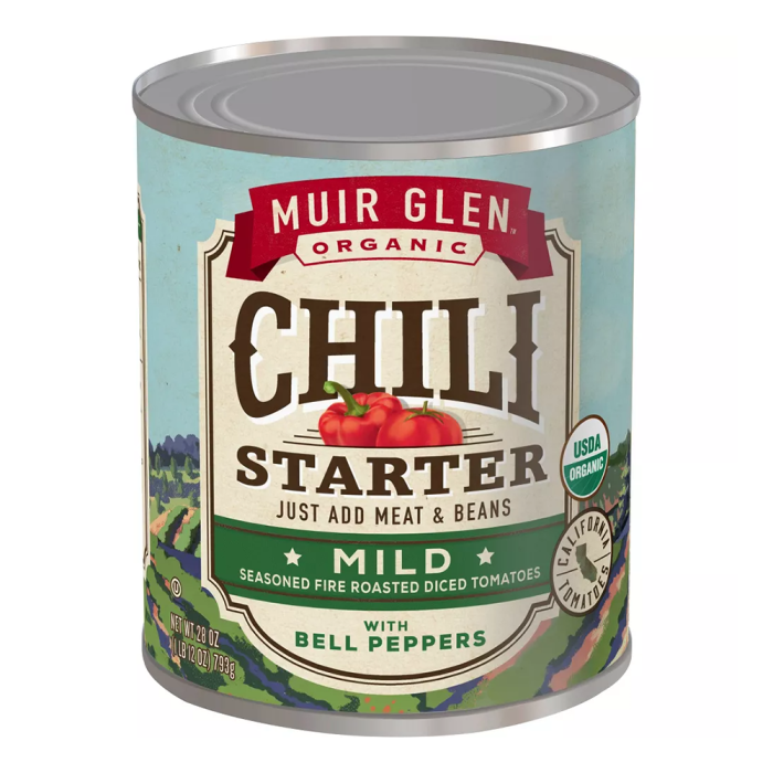 Muir Glen Organic Chili Starter Mild - Front view