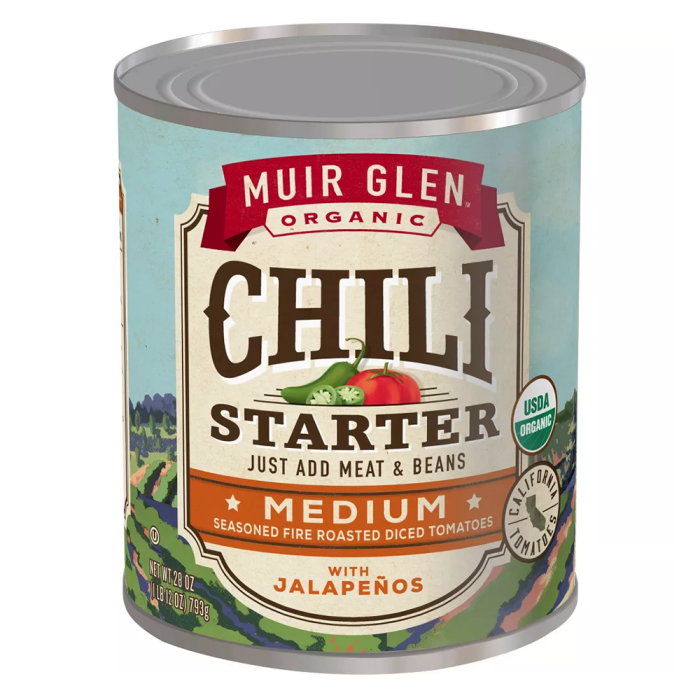 Muir Glen Organic Chili Starter Medium - Front view