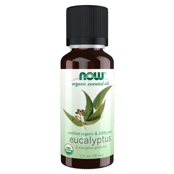 NOW Foods Eucalyptus Globulus Oil, Organic - 1 fl. oz.