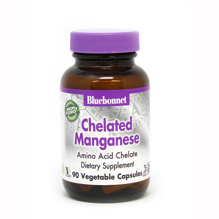 Bluebonnet Chelated Manganese Front