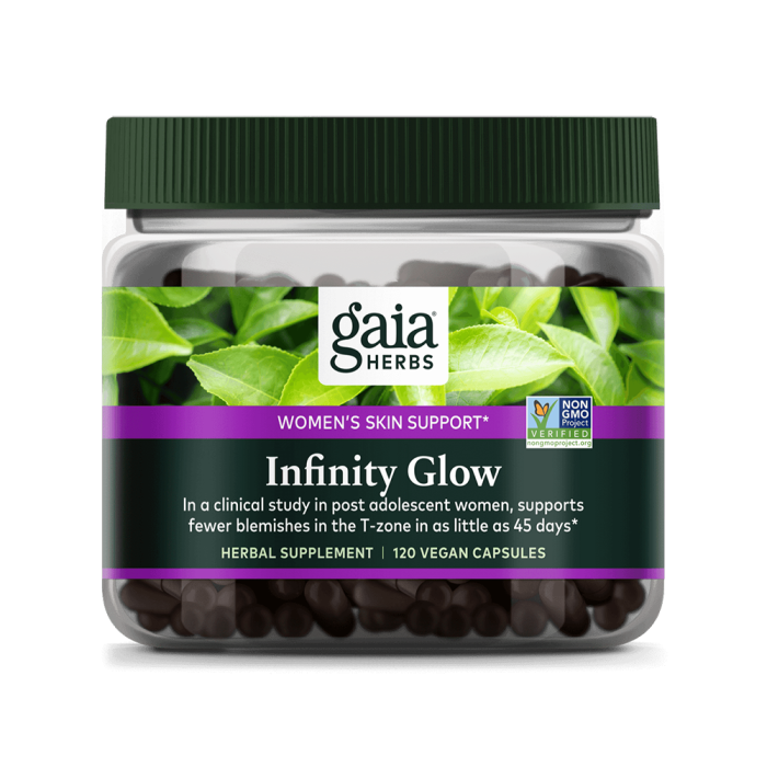 Gaia Herbs Women's Skin Support Infinity Glow - Front view