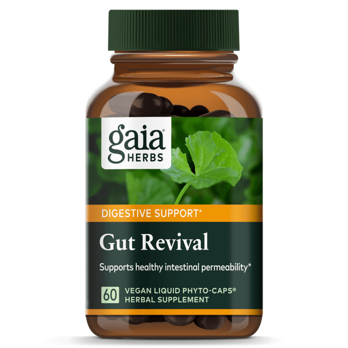 Gaia Herbs Gut Revival - Front view