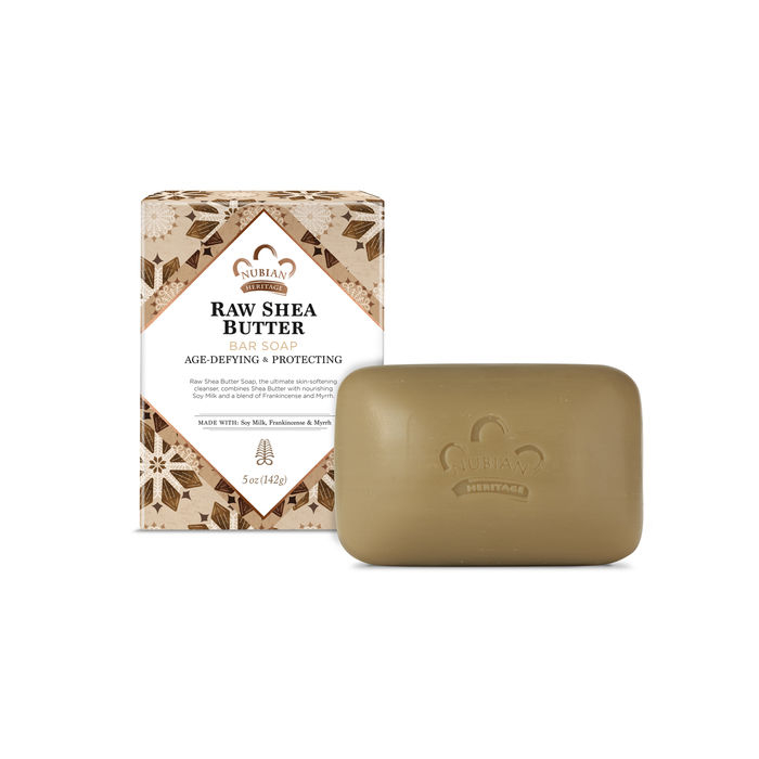 Nubian Heritage Raw Shea Butter Bar Soap, 5 oz.