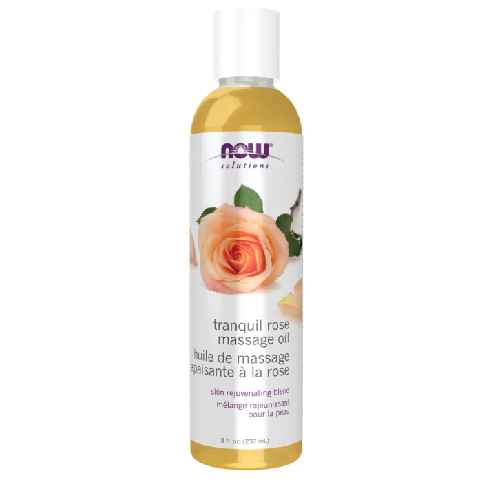 NOW Foods Tranquil Rose Massage Oil - 8 fl. oz.