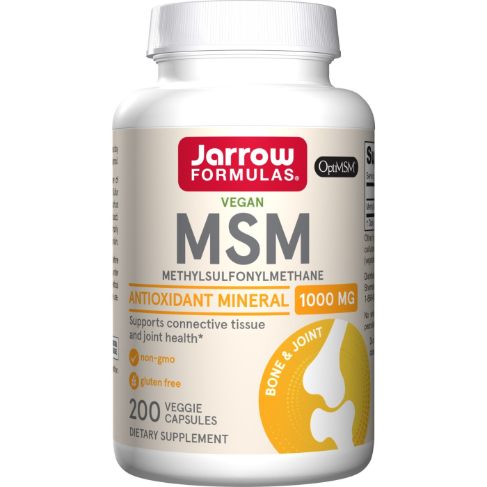 Jarrow Formulas MSM Sulfur 1000 mg - Front view