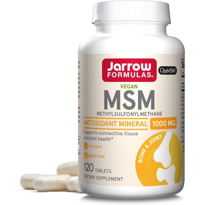 Jarrow Formulas MSM 1000 mg - Front view