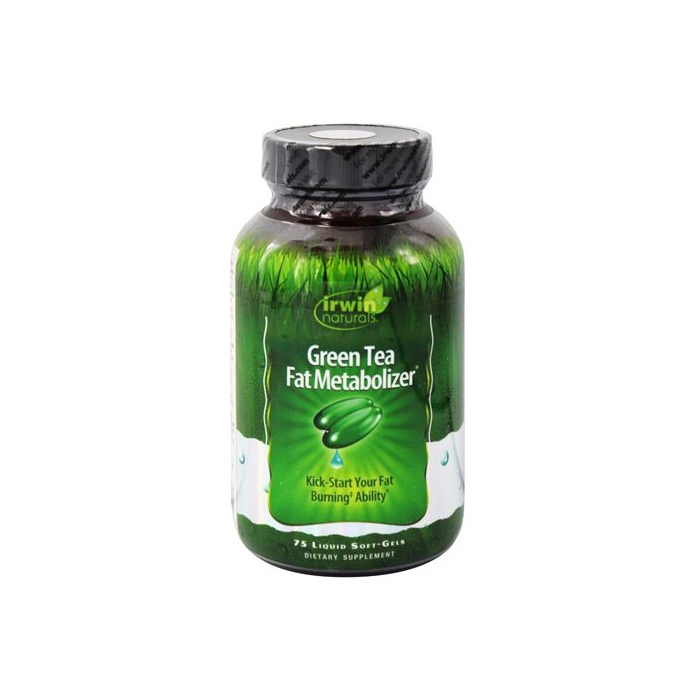 Irwin Naturals Green Tea Fat Metabolizer, 75 Softgels