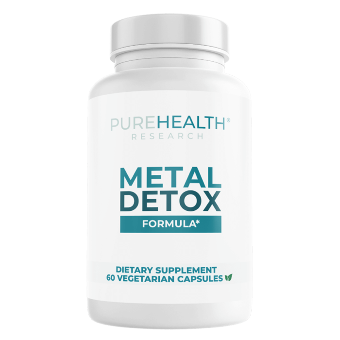 Pure Health Research Metal Detox Formula - Front view