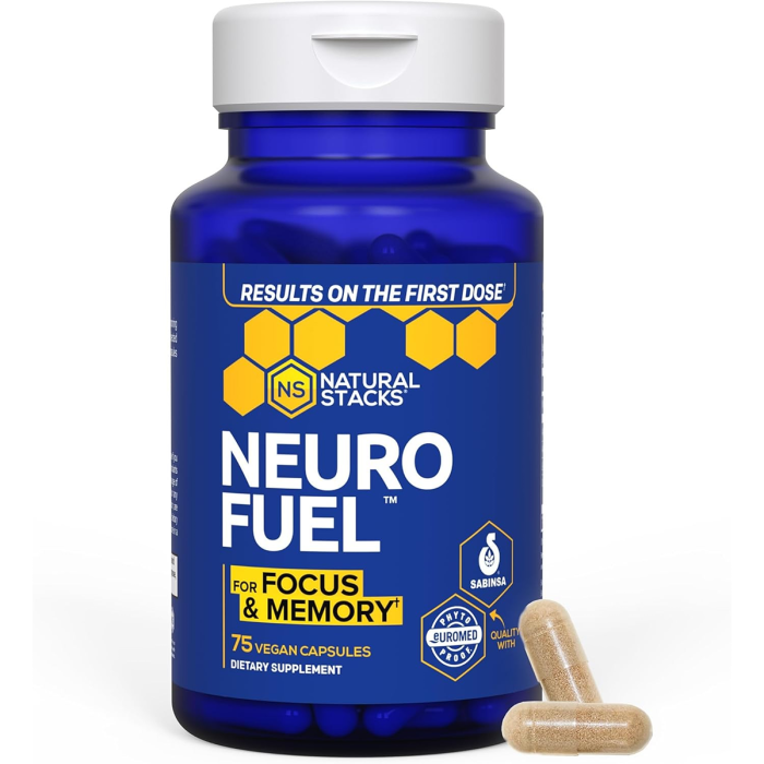 Natural Stacks Neuro Fuel - Front view