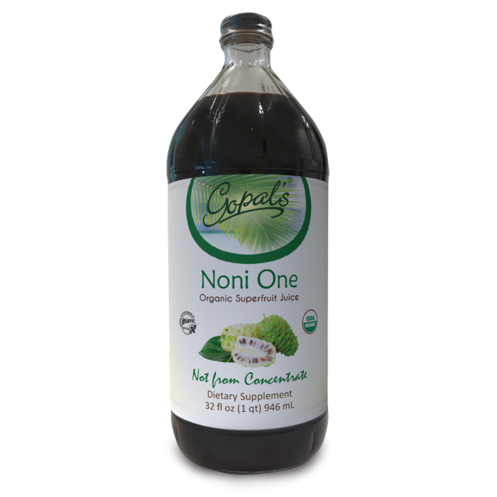 Gopal's Noni One Organic Superfruit Juice - Front view