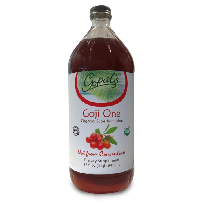 Gopal's Organic Goji One Superfruit Juice - Front view