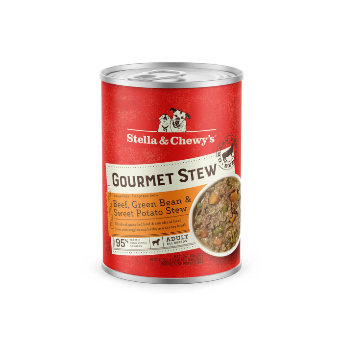 Stella & Chewy's Gourmet Beef, Green Bean & Sweet Potato Stew for Dogs - Front view