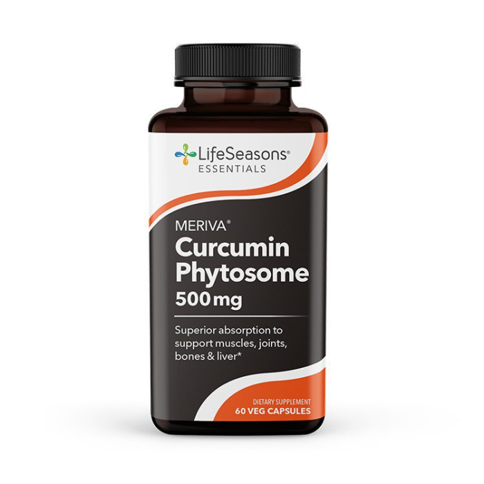 LifeSeasons Meriva Curcumin Phytosome 500mg - Front view