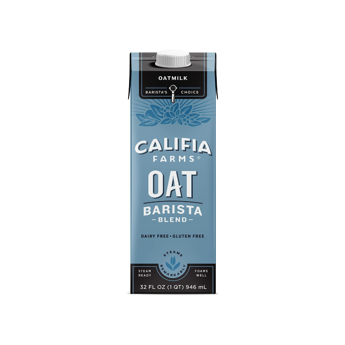 Califia Farms Oat Barista Blend Oatmilk - Front view