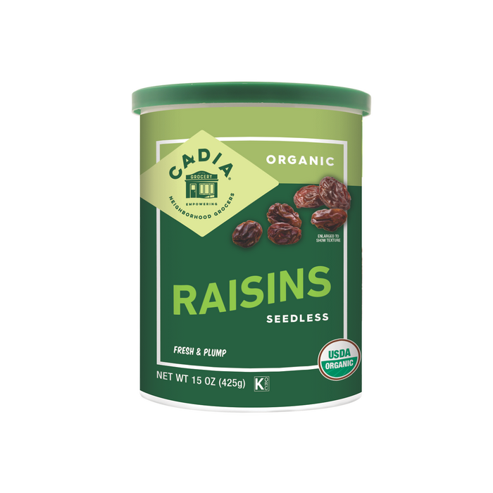 Cadia Organic Raisins, 15 oz.