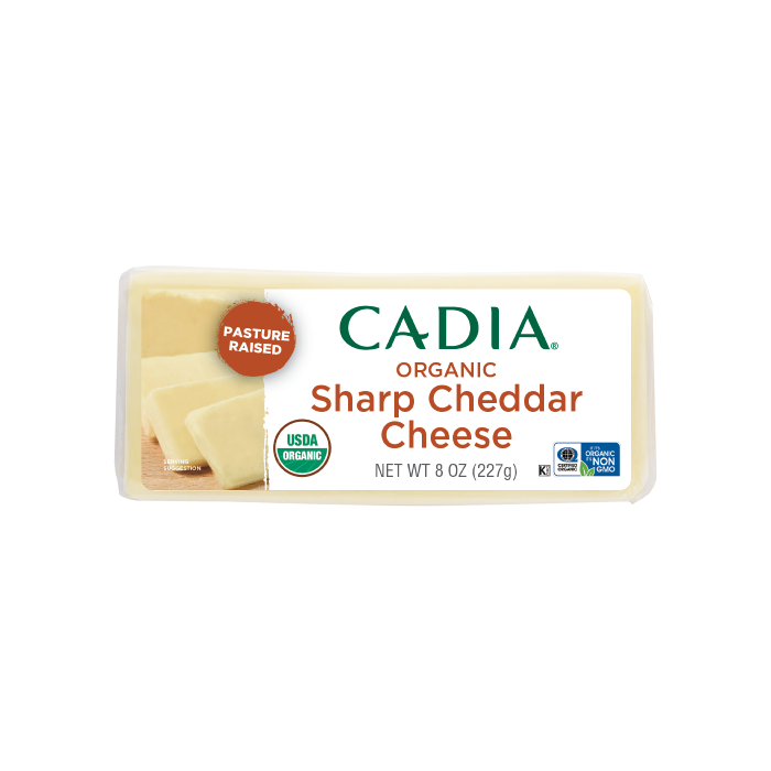 Cadia Sharp Cheddar Cheese - Front view