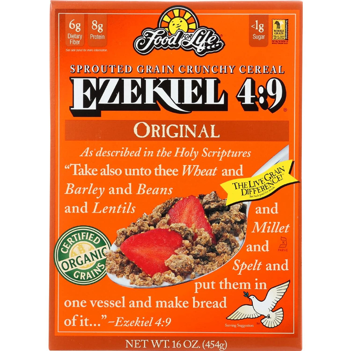 Food For Life Ezekiel 4:9 Sprouted Whole Grain Cereal