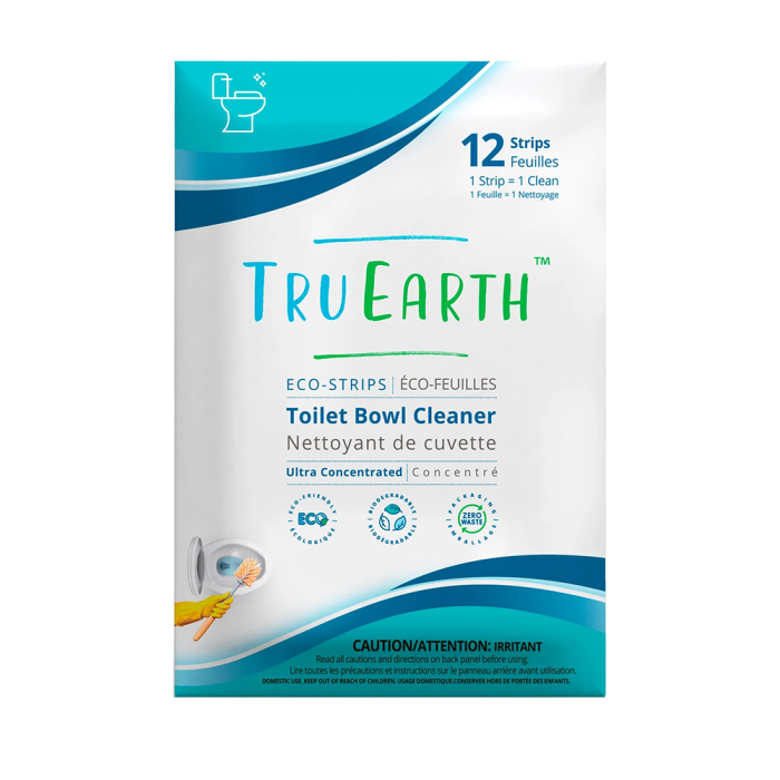 Tru Earth Toilet Bowl Cleaner Strips - Front view