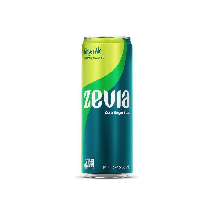 Zevia Cola Zero Calorie Ginger - Front view