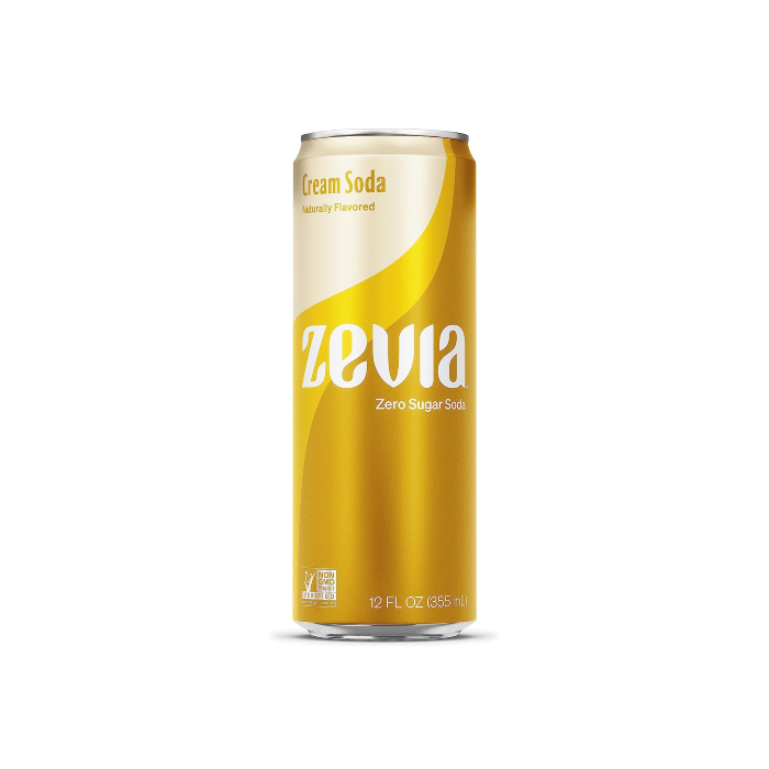 Zevia Cola Zero Calorie Cream Soda - Front view