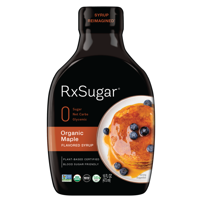 RxSugar Organic Maple Sugar - Main