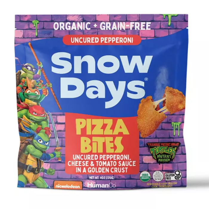 Snow Days Frozen Pepperoni Pizza Bites - Front view