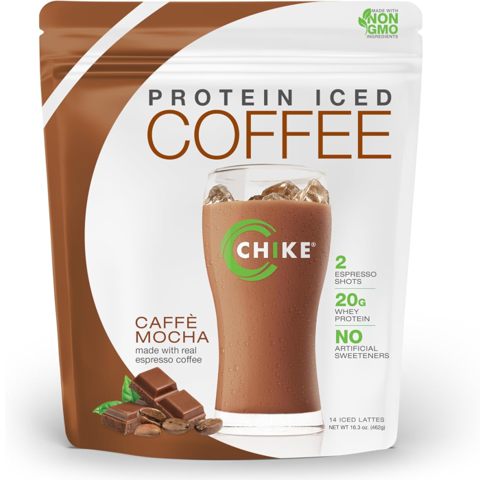 Chike Natural Caffè Mocha Protein Iced Coffee - Front view