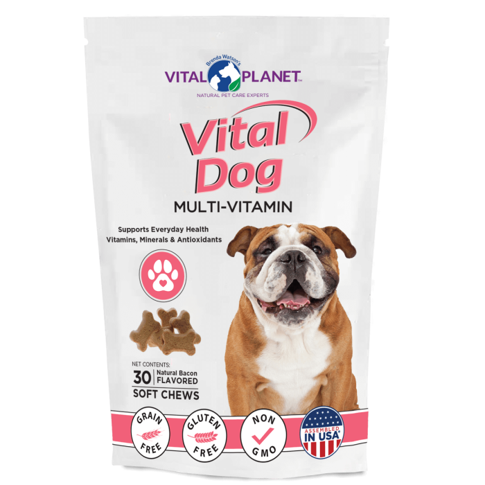 Vital Planet Dog Multi-Vitamin - Front view