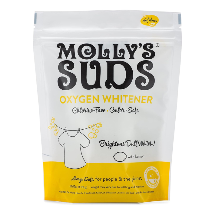 Molly's Suds Oxygen Whitener Natural Bleach Alternative - Front view