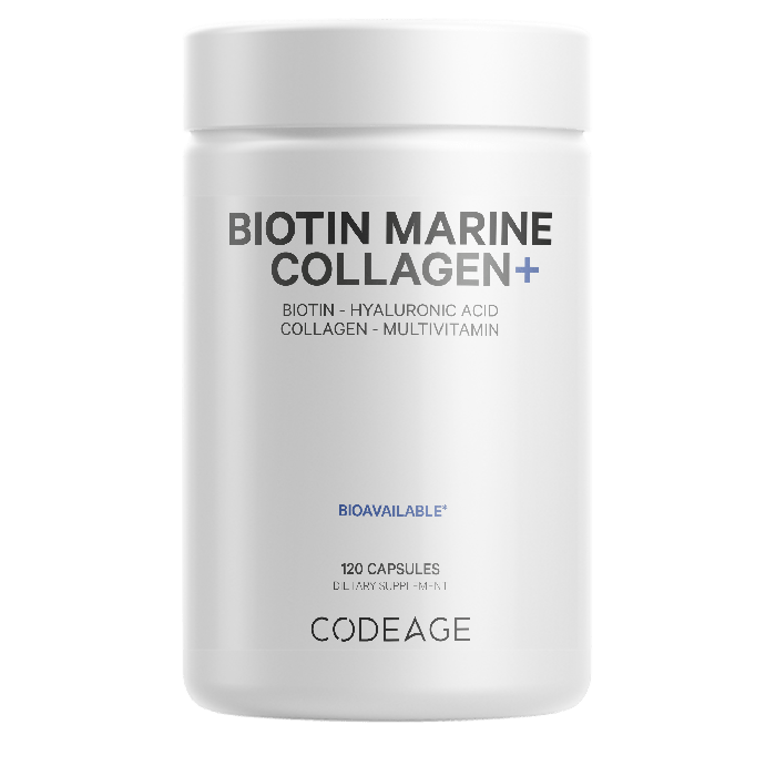 Codeage Biotin Marine Collagen - Front view