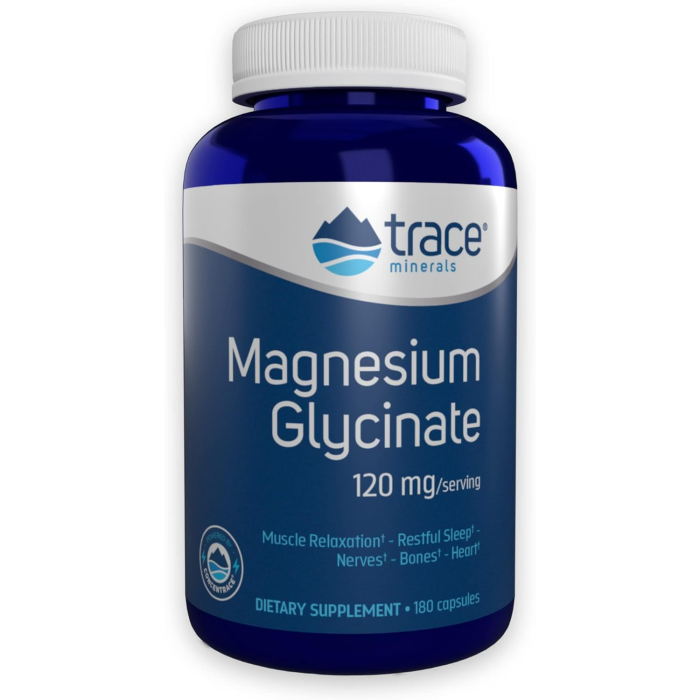 Trace Minerals Magnesium Glycinate - Front view