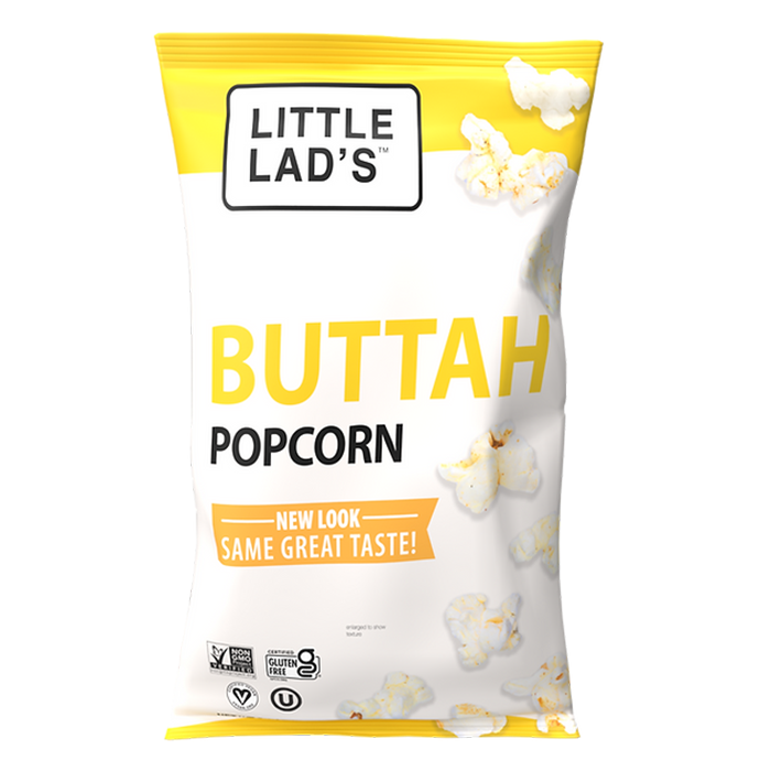 Little Lads Buttah Popcorn - Front view