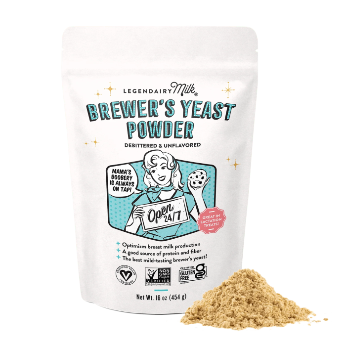 Legendairy Milk Brewer's Yeast Powder - Front view