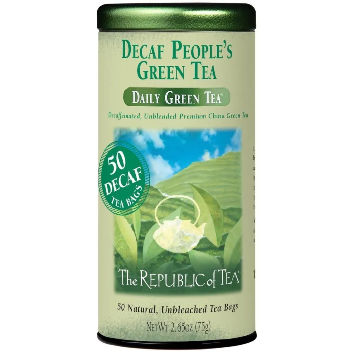 The Republic of Tea Decaf The People's Green Tea - Front view