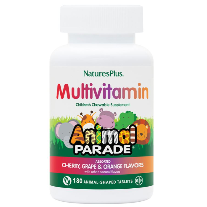 Nature's Plus Children's Animal Parade Multivitamin, 180 Chewable Animals