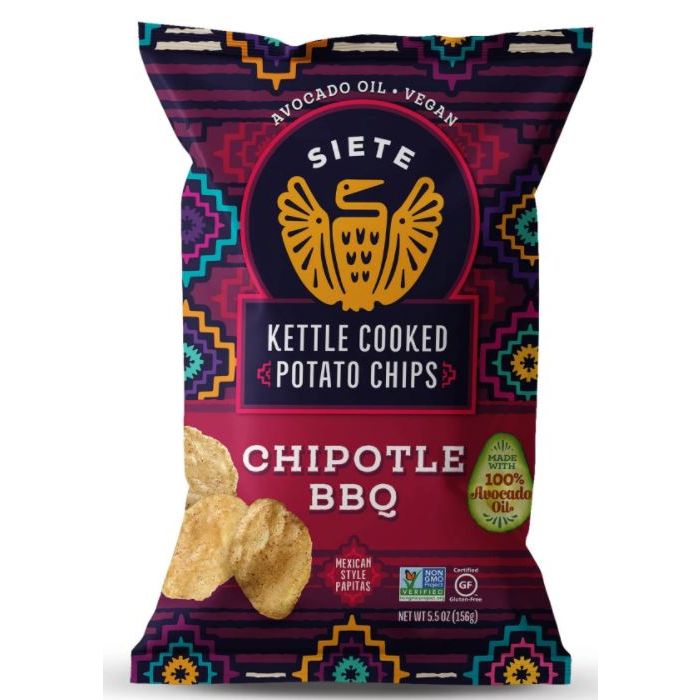 Siete Chipotle BBQ Potatos Chips - Main