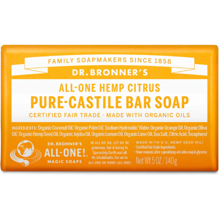 Dr. Bronner's Castile Bar Soap - Main