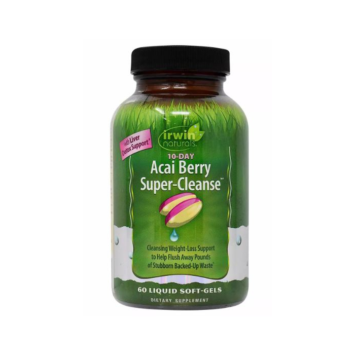 Irwin Naturals 10-Day Acai Berry Cleanse, 60 Softgels