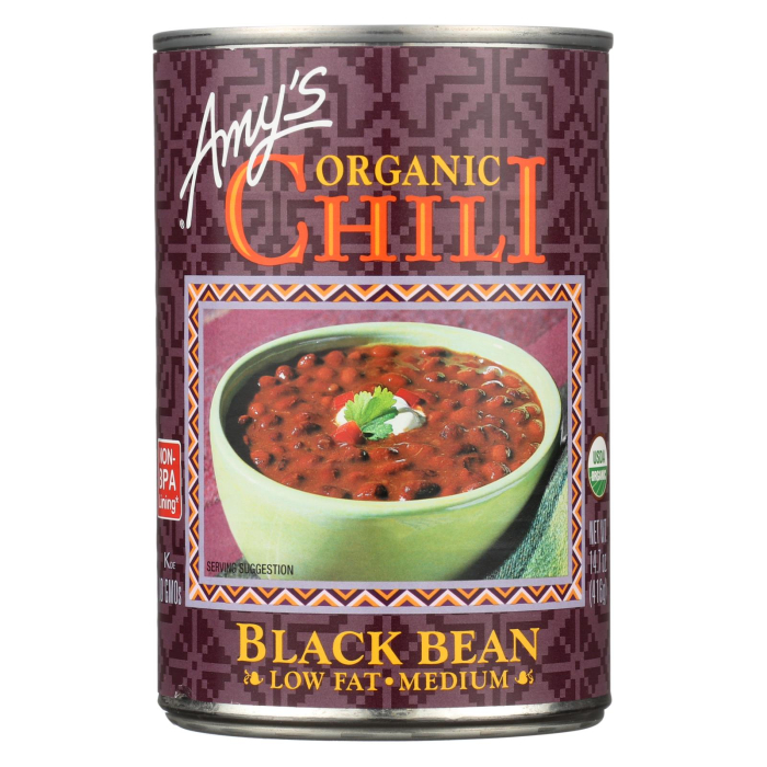 Amy's Organic Black Bean Chili, 14.7 oz.