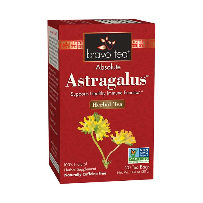 Bravo Tea Absolute Astragalus, 20 Tea Bags