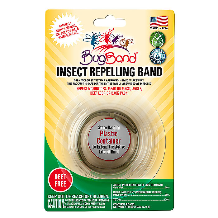 BugBand Insect Repelling Band, Green