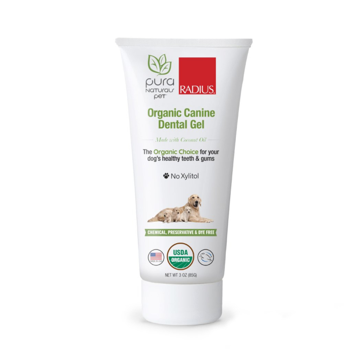 Radius Organic Canine Dental Gel, 3 oz.